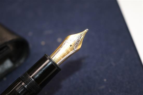 A Mont Blanc Meisterstuck no.149 fountain pen